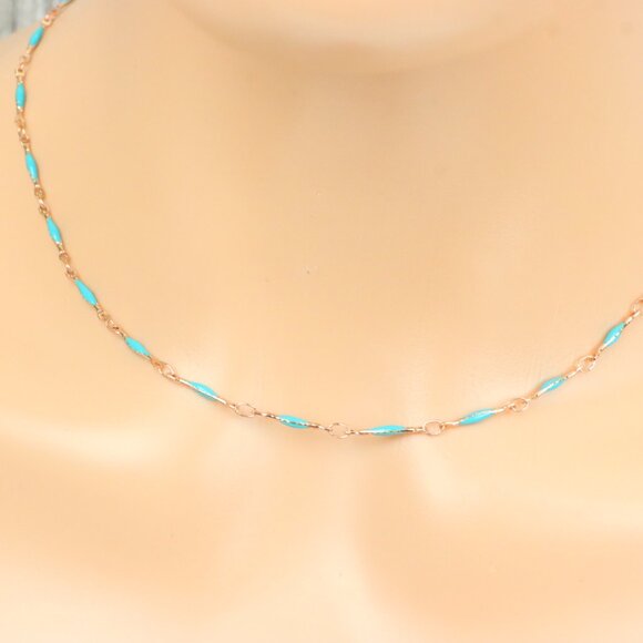 Minimalist Necklace Chain, Elegant Jewelry for Women & Girls | MLCRC1879 - Picture 7 of 10